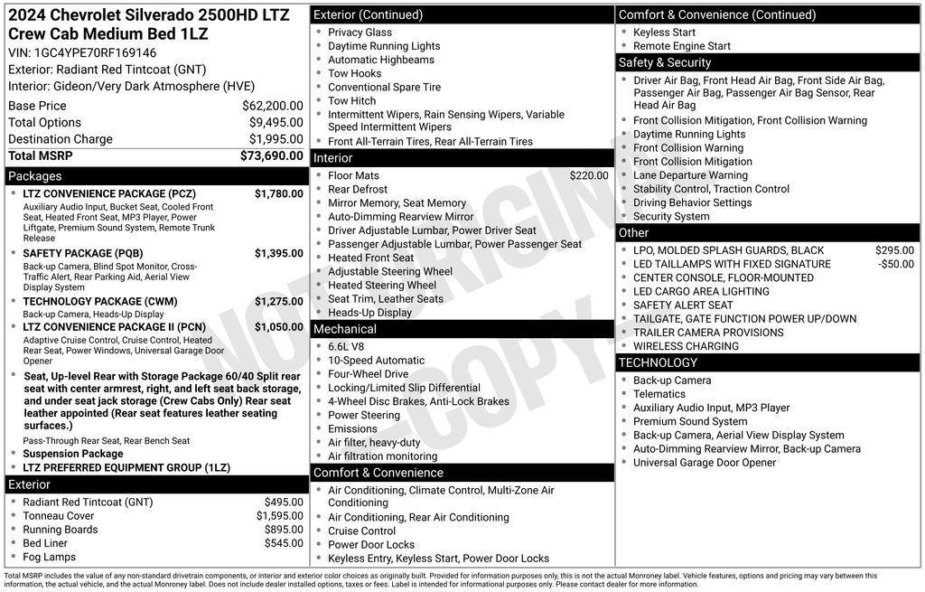 used 2024 Chevrolet Silverado 2500 car, priced at $63,400