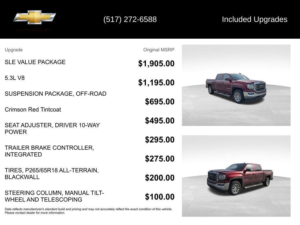 used 2016 GMC Sierra 1500 car, priced at $25,096