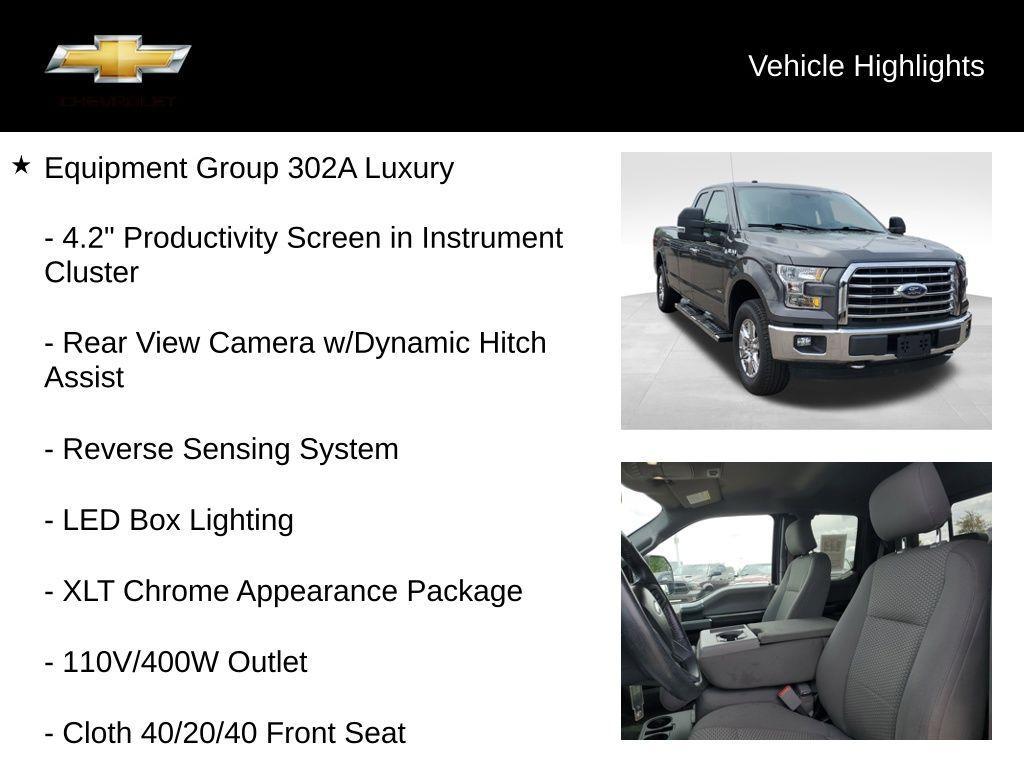 used 2016 Ford F-150 car, priced at $20,404