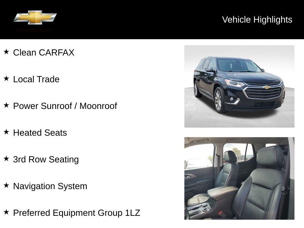used 2018 Chevrolet Traverse car, priced at $19,200