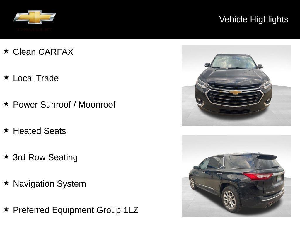 used 2018 Chevrolet Traverse car, priced at $19,500