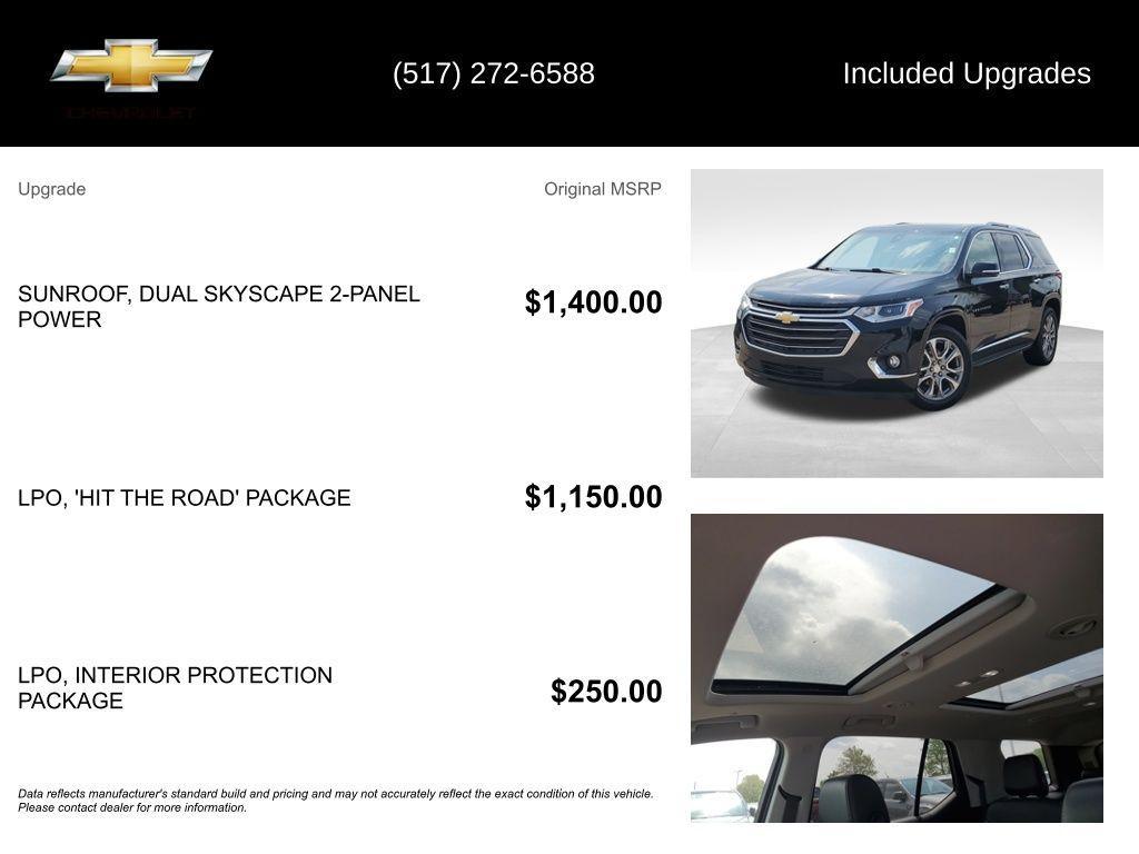 used 2018 Chevrolet Traverse car, priced at $19,200