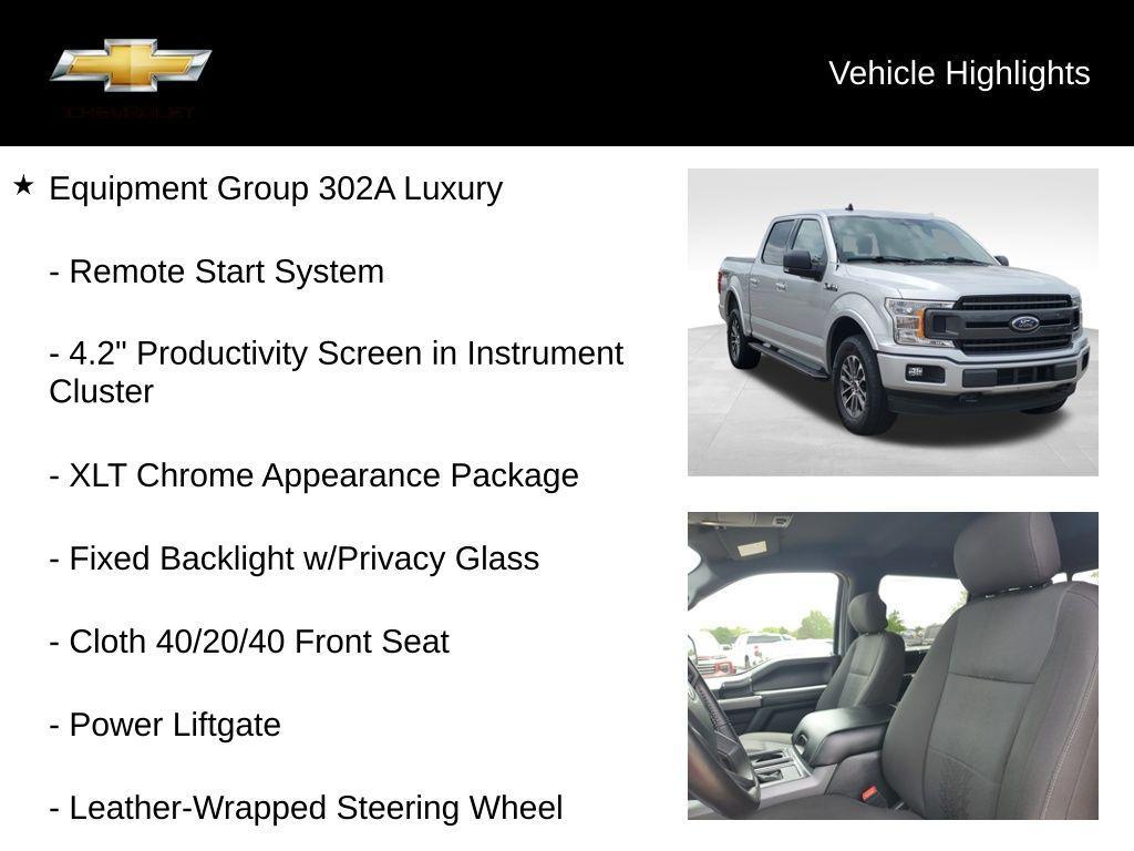 used 2019 Ford F-150 car, priced at $24,304