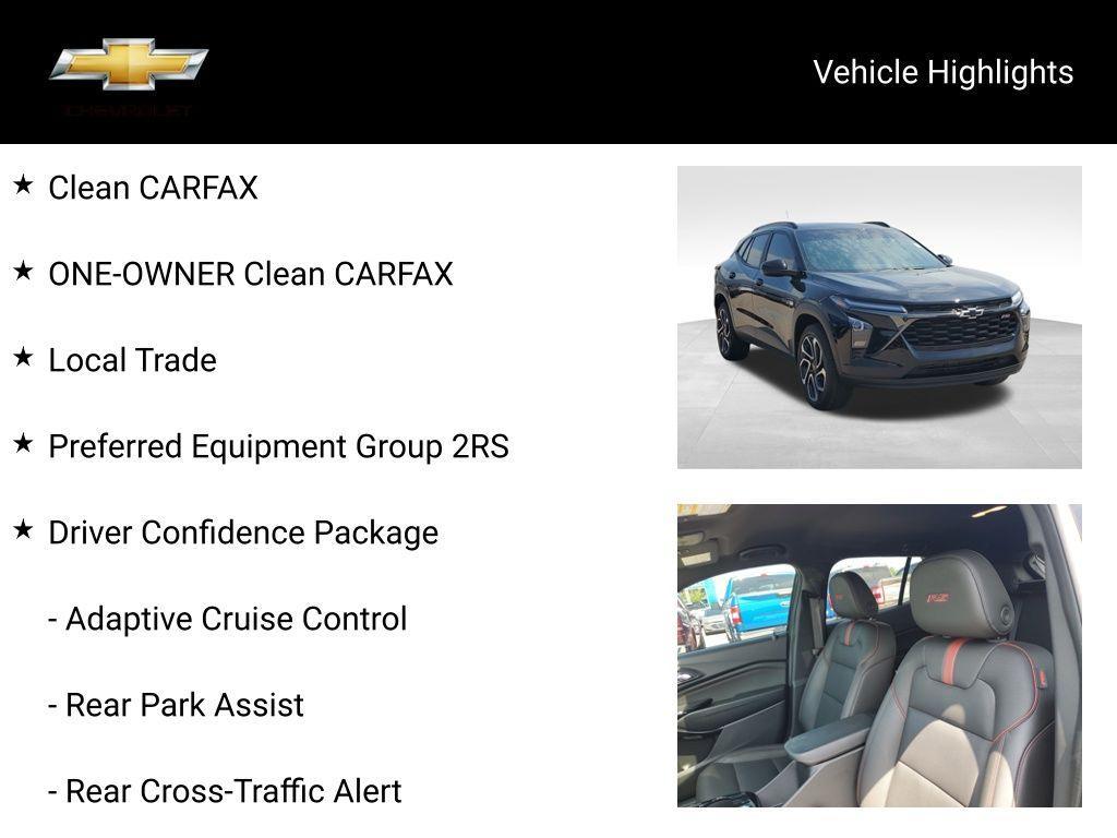 used 2024 Chevrolet Trax car, priced at $23,900