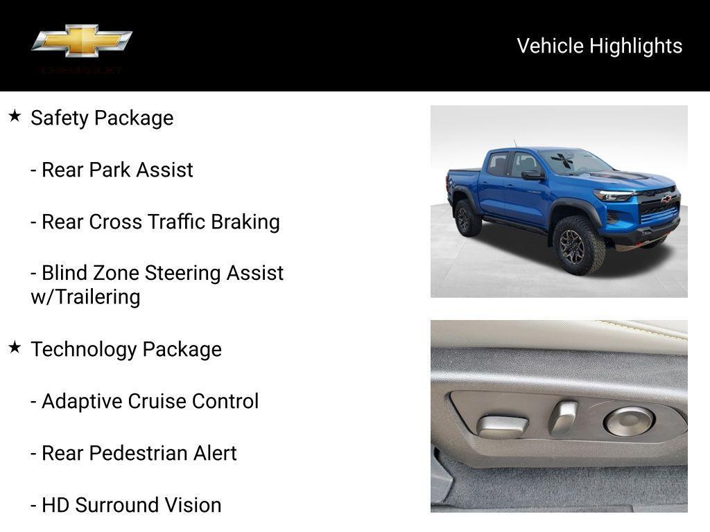 used 2024 Chevrolet Colorado car, priced at $41,600