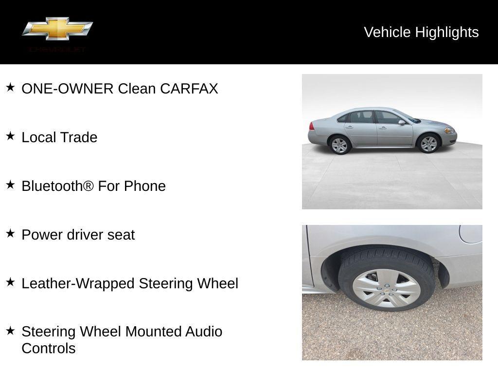 used 2011 Chevrolet Impala car, priced at $7,995