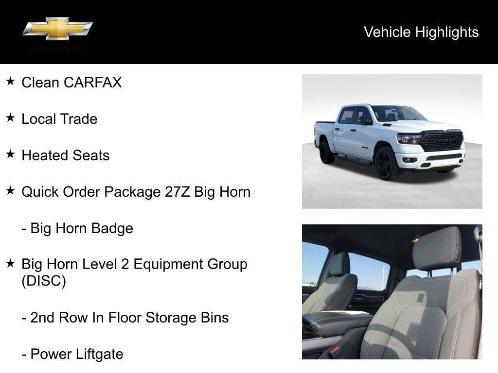 used 2023 Ram 1500 car, priced at $35,500