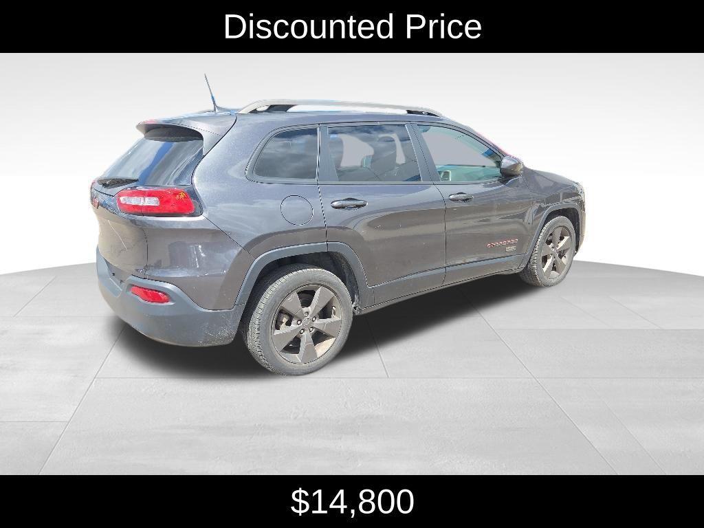 used 2017 Jeep Cherokee car, priced at $14,800