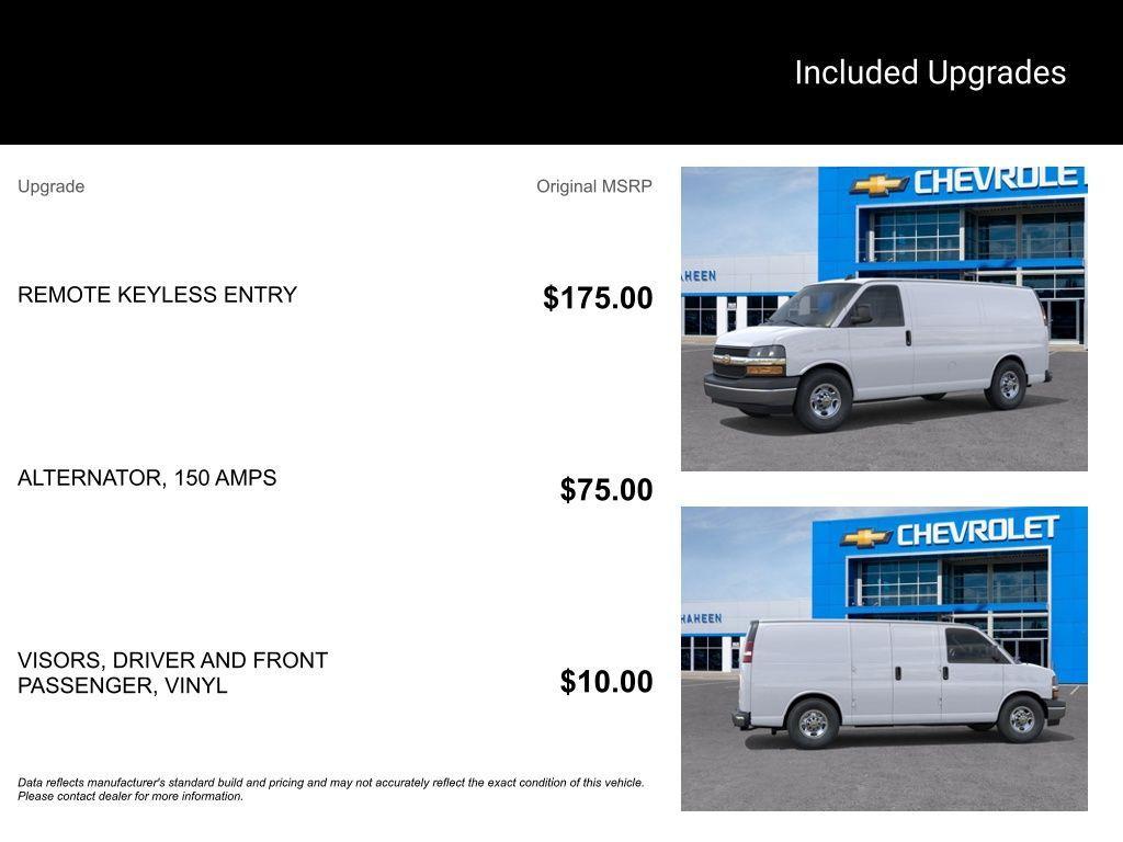 new 2025 Chevrolet Express 2500 car, priced at $53,542