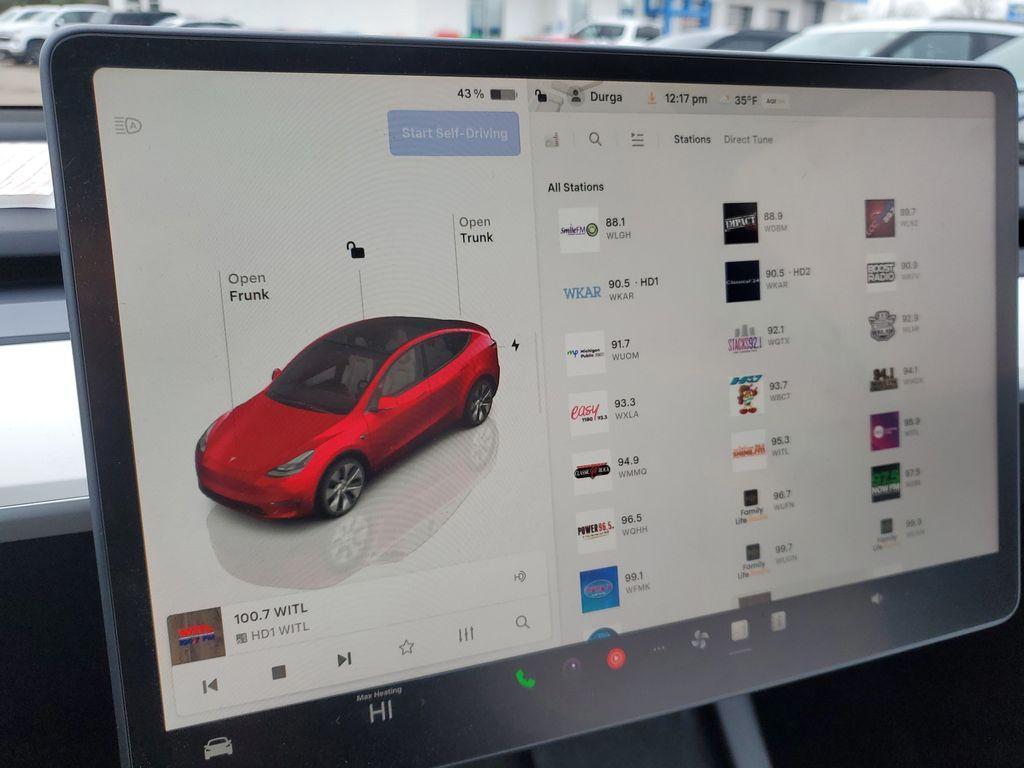 used 2024 Tesla Model Y car, priced at $36,200