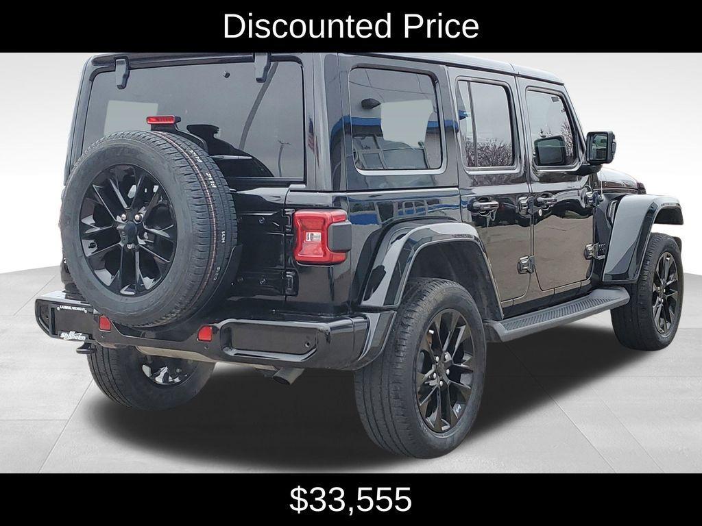 used 2021 Jeep Wrangler Unlimited car, priced at $33,859
