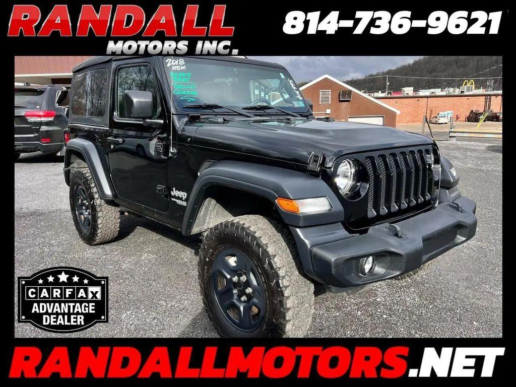 used 2018 Jeep Wrangler car, priced at $14,995