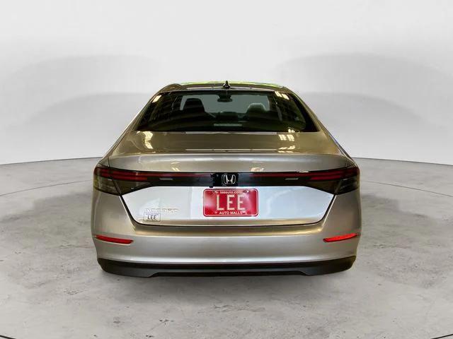 new 2025 Honda Accord car, priced at $30,275