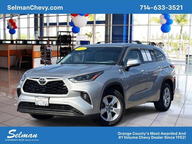 used 2021 Toyota Highlander car, priced at $24,482