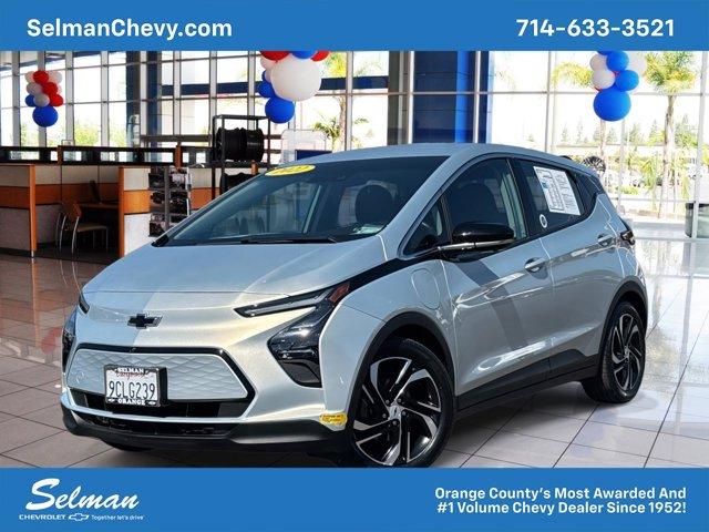 used 2022 Chevrolet Bolt EV car, priced at $18,896
