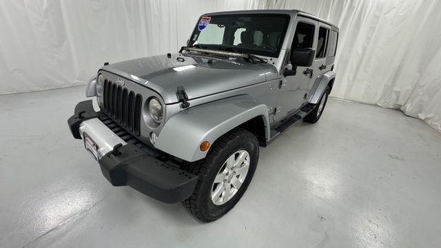 used 2018 Jeep Wrangler JK Unlimited car, priced at $19,500