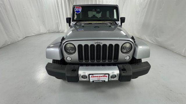 used 2018 Jeep Wrangler JK Unlimited car, priced at $19,500