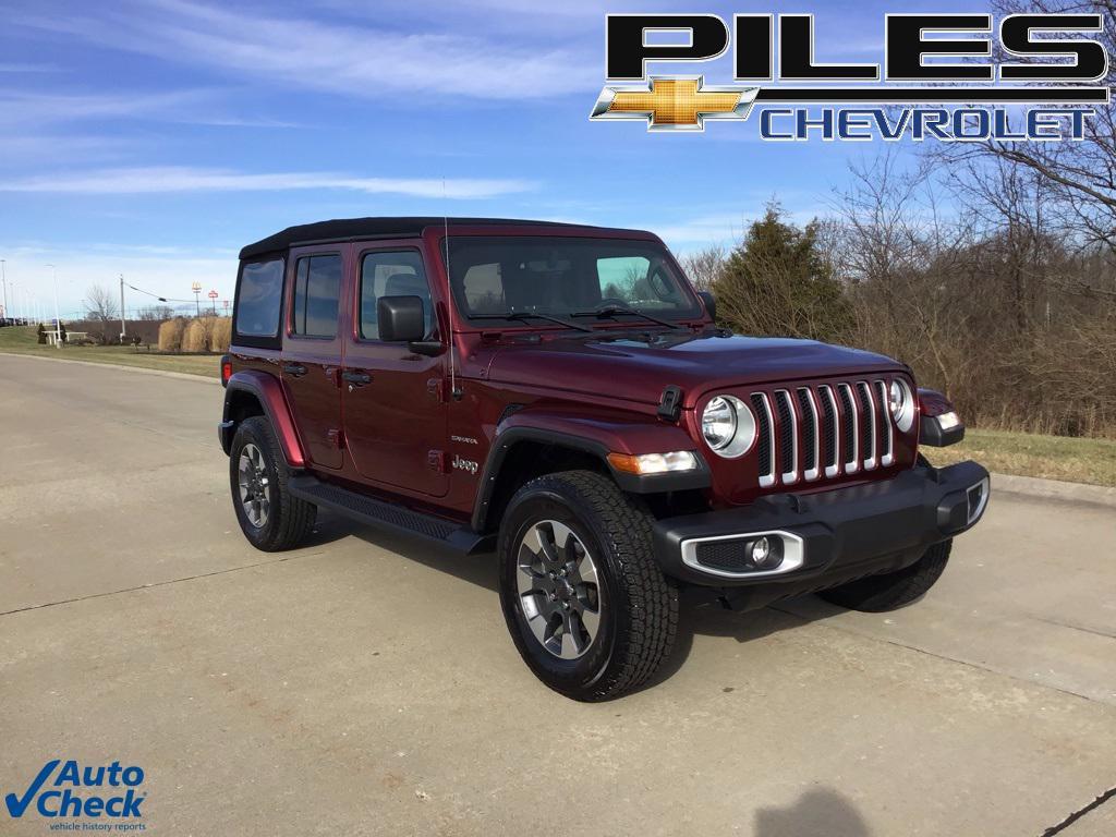 used 2022 Jeep Wrangler Unlimited car, priced at $29,727