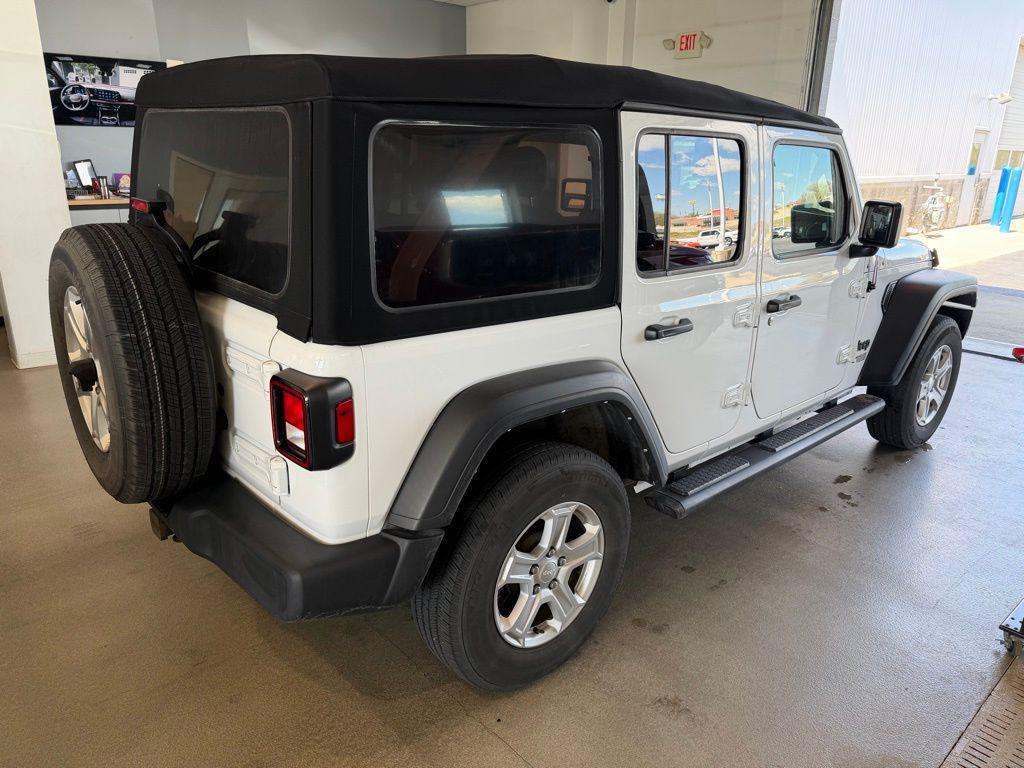 used 2021 Jeep Wrangler Unlimited car, priced at $26,956