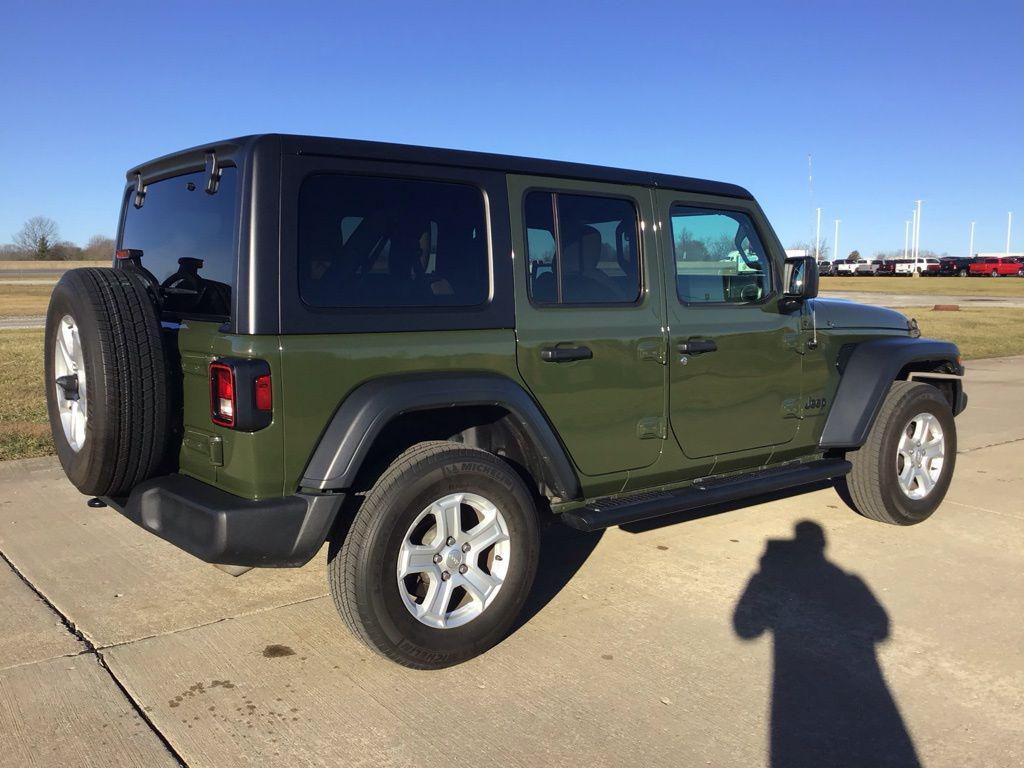 used 2023 Jeep Wrangler car, priced at $29,563