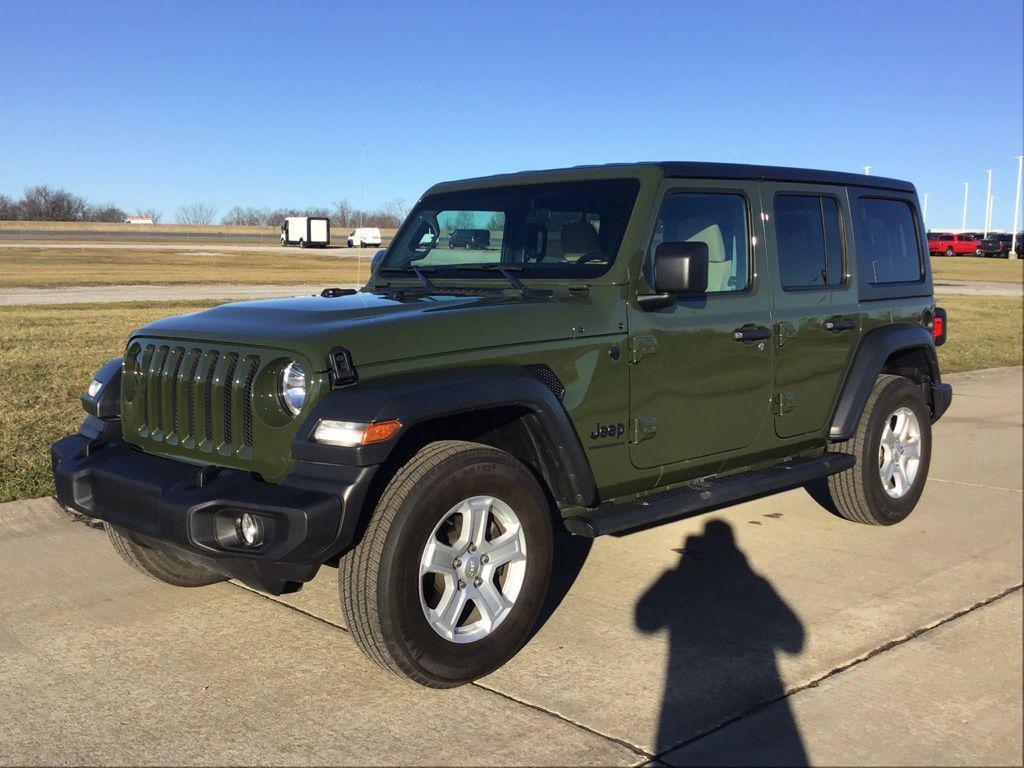 used 2023 Jeep Wrangler car, priced at $29,563