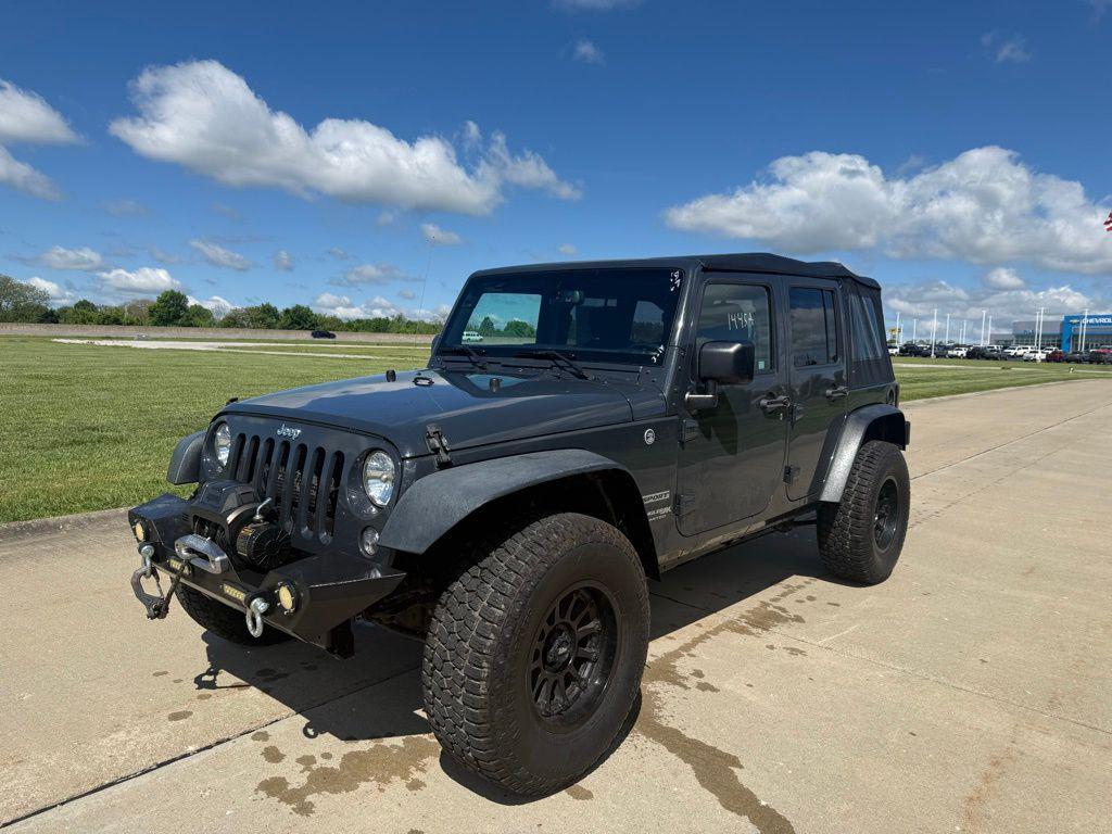 used 2018 Jeep Wrangler JK Unlimited car, priced at $19,662