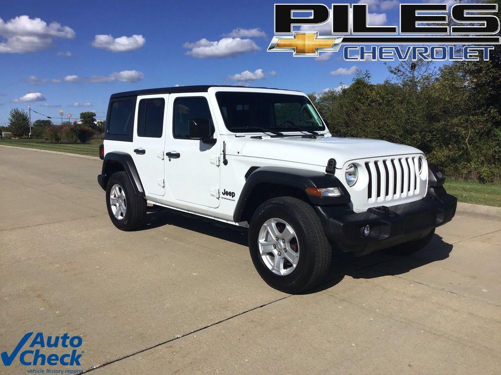 used 2023 Jeep Wrangler car, priced at $28,257