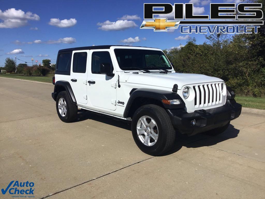 used 2023 Jeep Wrangler car, priced at $28,802