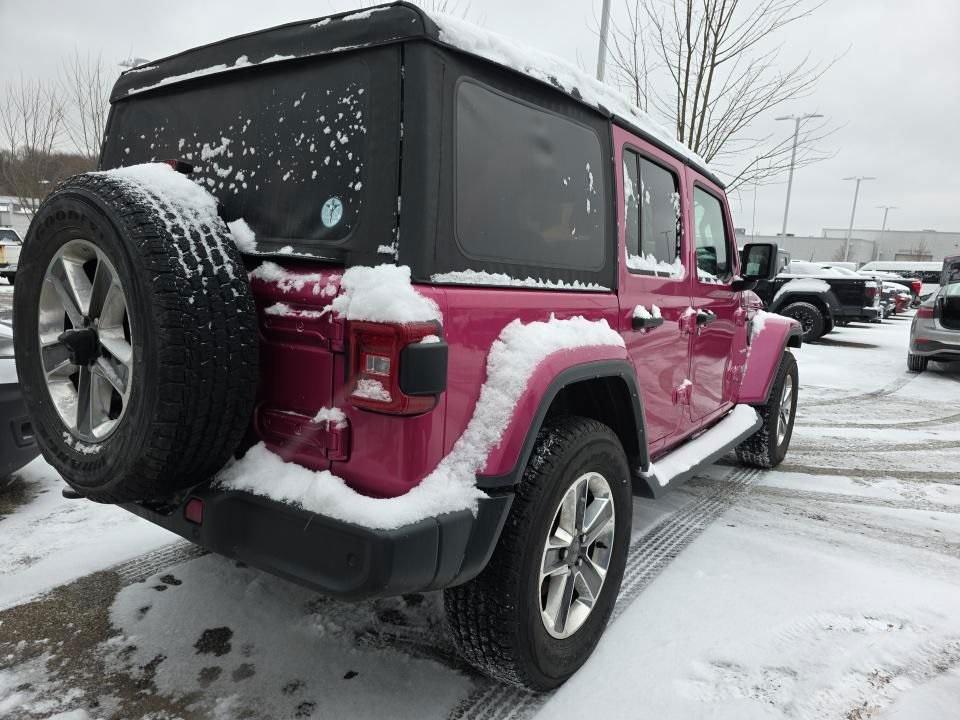 used 2022 Jeep Wrangler Unlimited car, priced at $25,138
