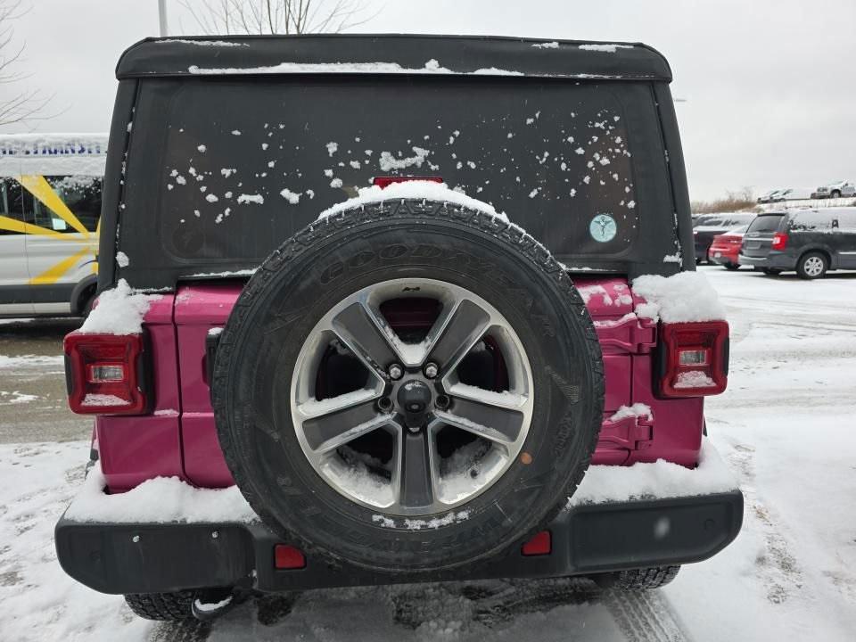 used 2022 Jeep Wrangler Unlimited car, priced at $25,138