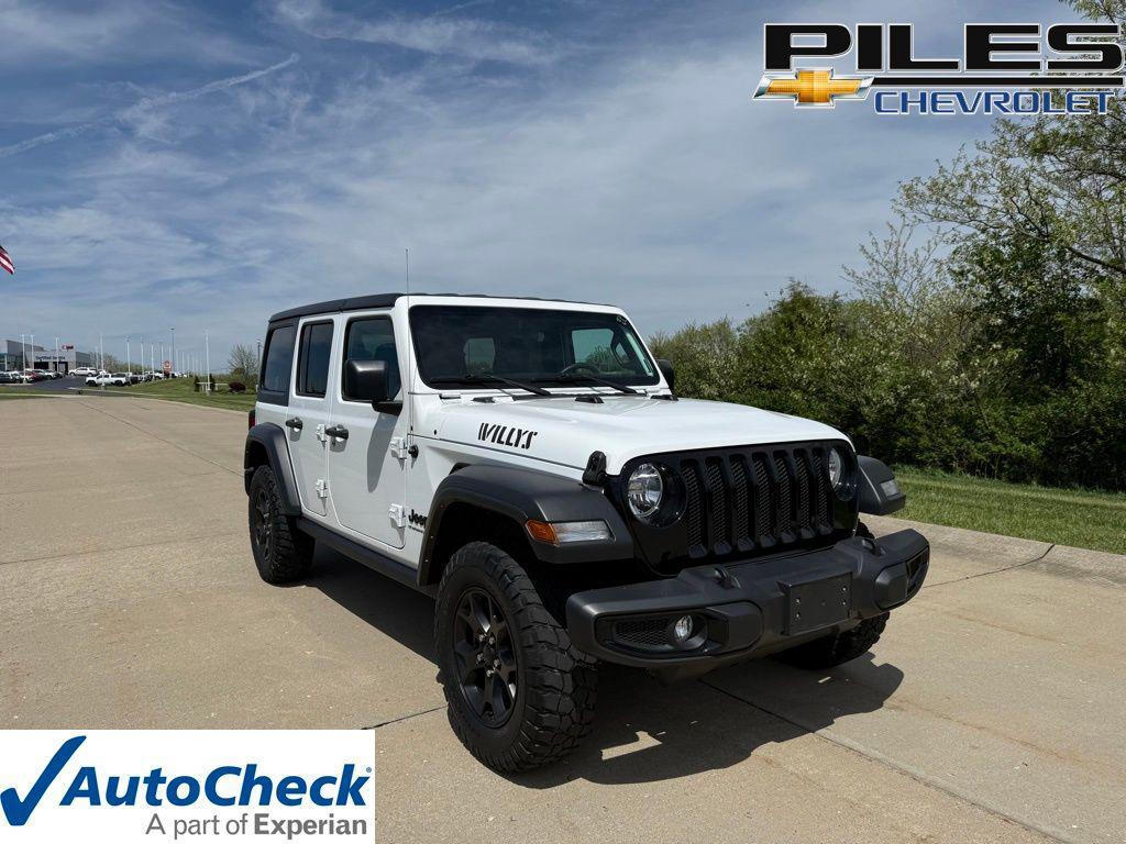 used 2023 Jeep Wrangler car, priced at $32,172