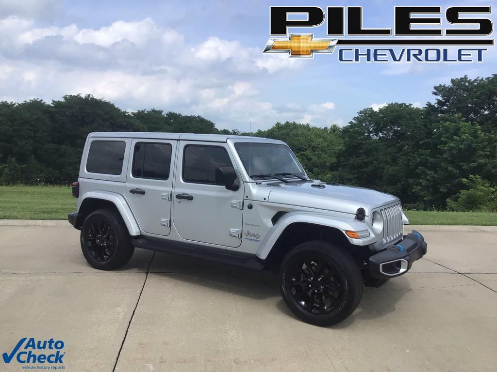 used 2022 Jeep Wrangler Unlimited 4xe car, priced at $27,032