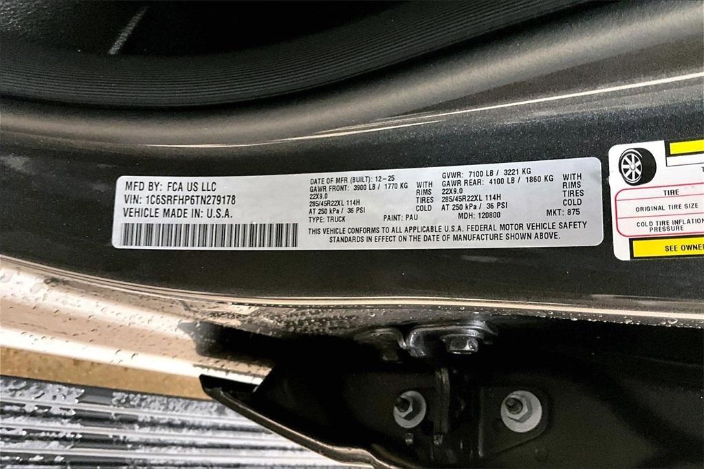 new 2026 Ram 1500 car, priced at $86,560