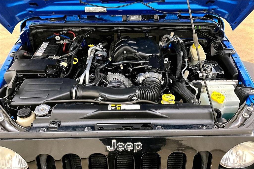 used 2015 Jeep Wrangler car, priced at $17,490