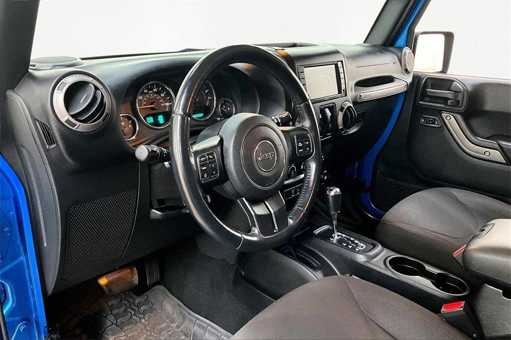 used 2015 Jeep Wrangler car, priced at $17,490