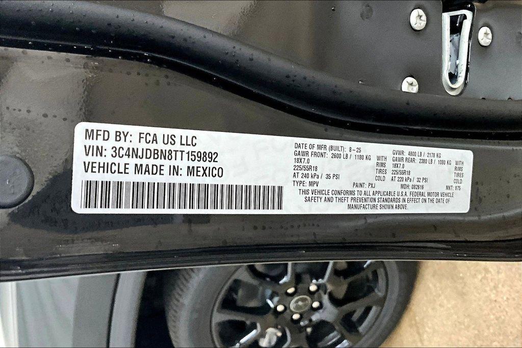 new 2026 Jeep Compass car, priced at $28,897