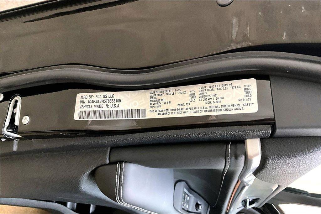 new 2026 Jeep Grand Cherokee L car, priced at $52,238