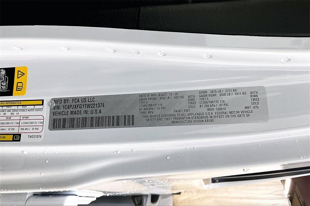 new 2026 Jeep Wrangler car, priced at $58,175