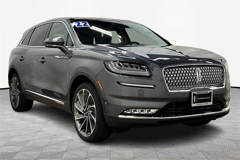 used 2022 Lincoln Nautilus car, priced at $33,500