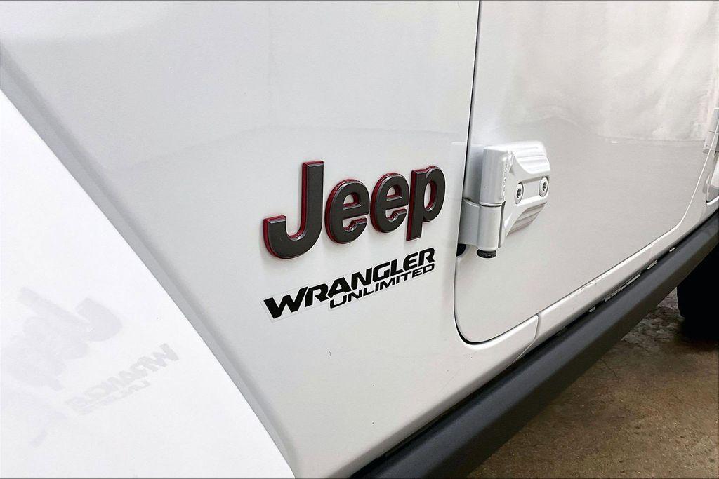 used 2020 Jeep Wrangler Unlimited car, priced at $35,000