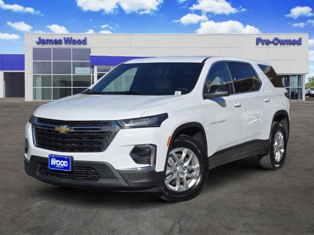 used 2022 Chevrolet Traverse car, priced at $18,977