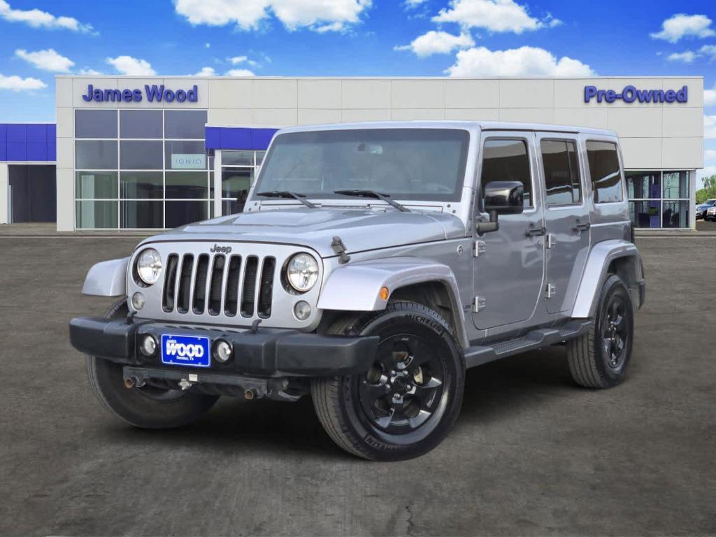 used 2015 Jeep Wrangler Unlimited car, priced at $21,377