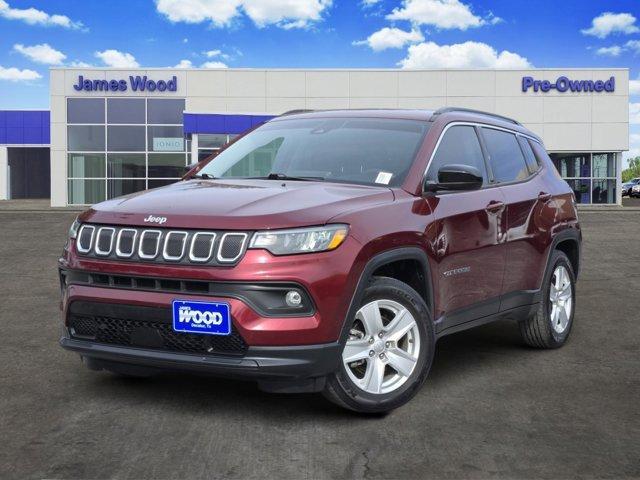 used 2022 Jeep Compass car, priced at $18,377