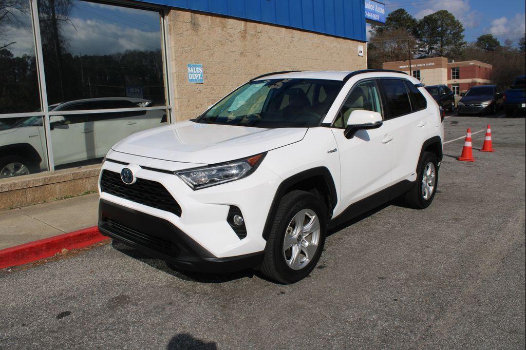 used 2021 Toyota RAV4 Hybrid car, priced at $21,999