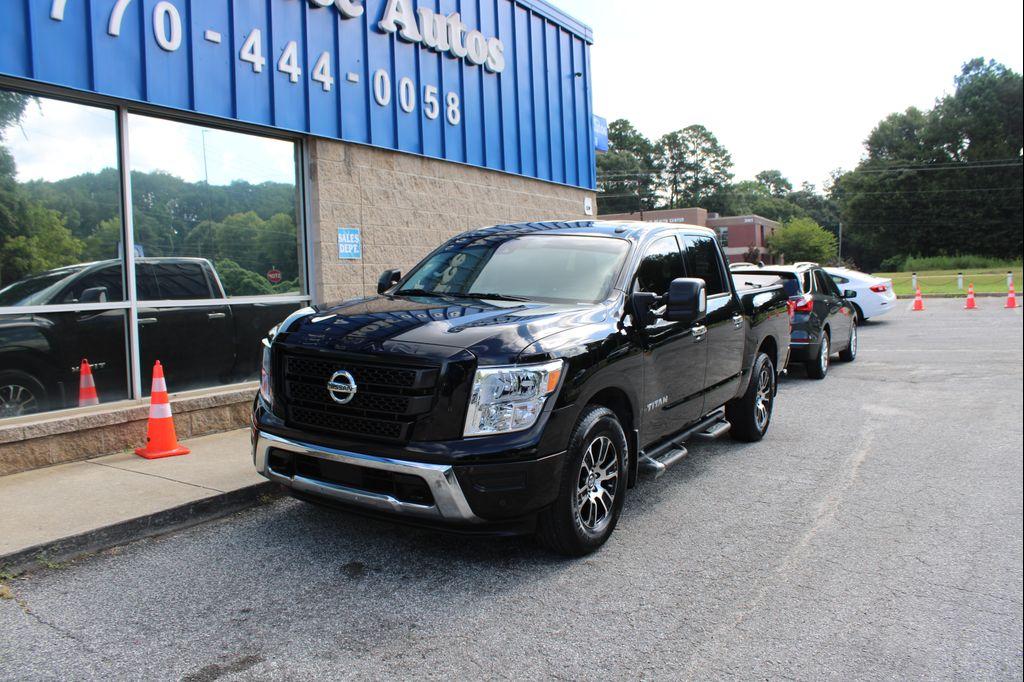 used 2021 Nissan Titan car, priced at $26,999