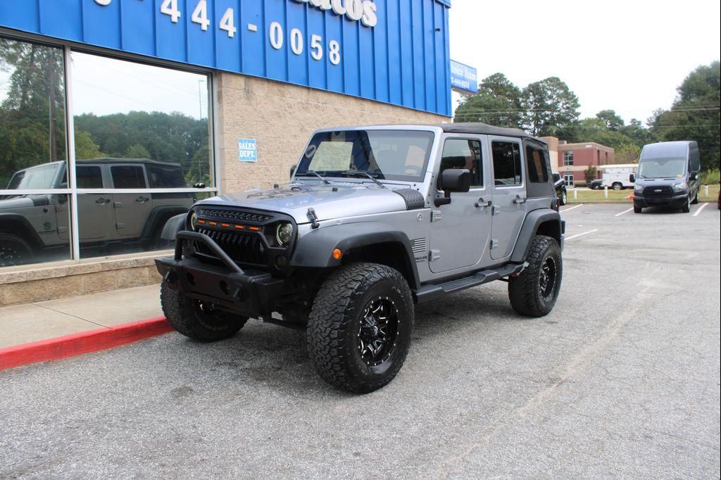 used 2015 Jeep Wrangler Unlimited car, priced at $13,999