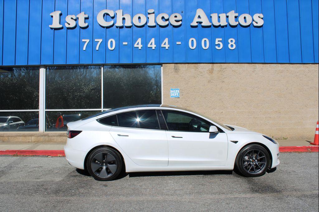 used 2021 Tesla Model 3 car, priced at $18,999