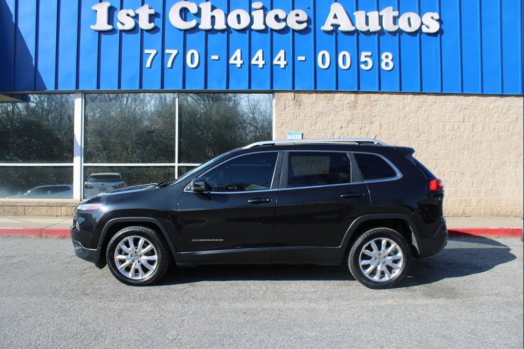 used 2015 Jeep Cherokee car, priced at $7,999