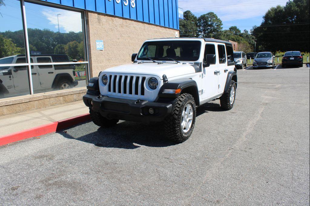 used 2020 Jeep Wrangler Unlimited car, priced at $15,999