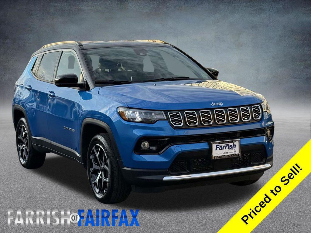 used 2025 Jeep Compass car, priced at $25,994